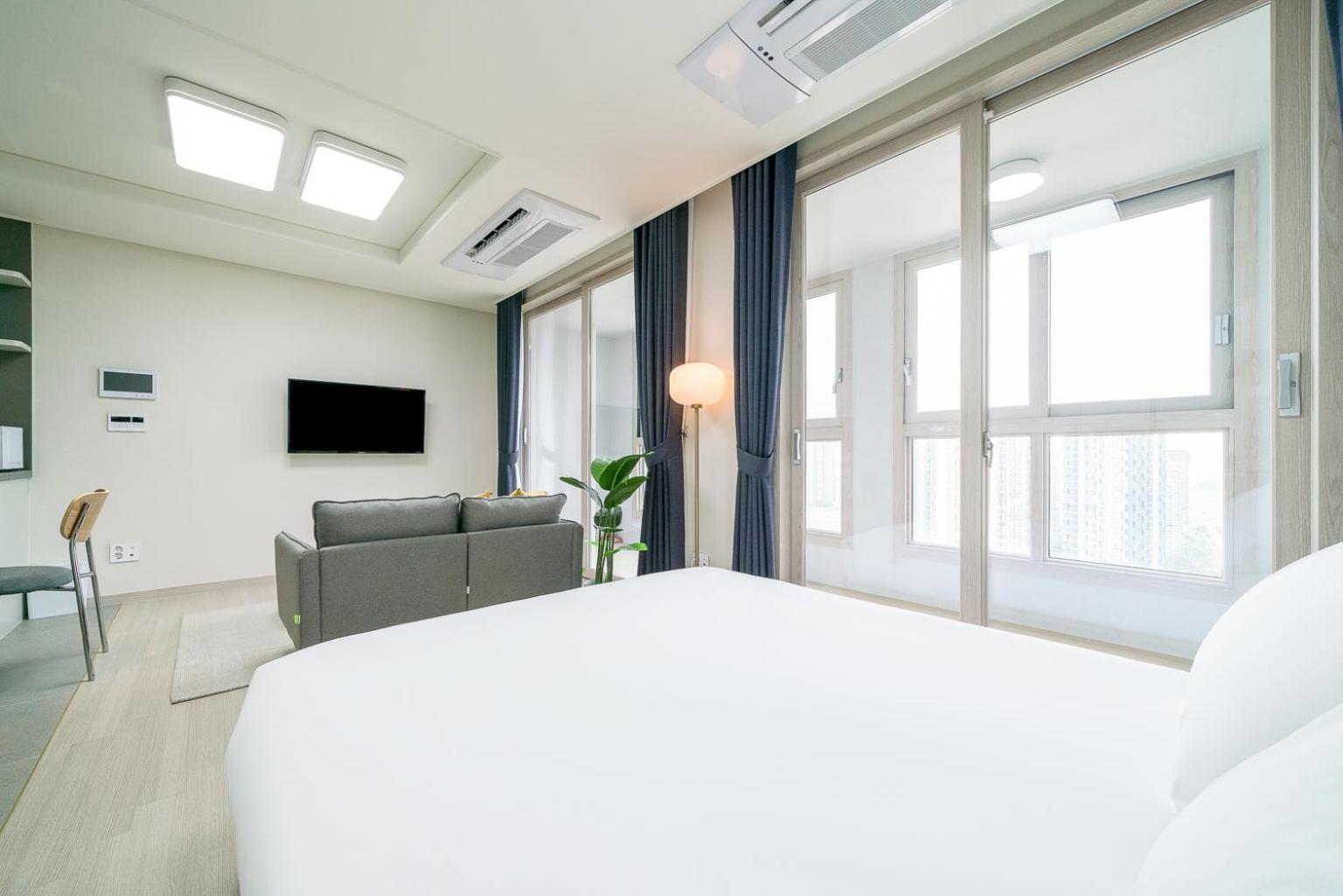 Urbanstay Songdo Moonlight Park Incshon Kültér fotó